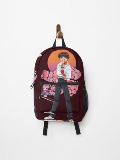 Shinji Ikari Angry Retro Backpack