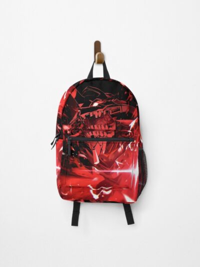 Unit 01 Neon Genesis Evangelion Anime Mecha Red Darkness Backpack