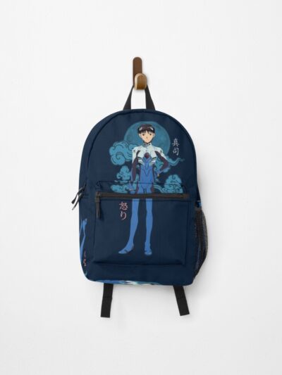 Shinji Ikari Neon Genesis Evangelion Inspired Backpack
