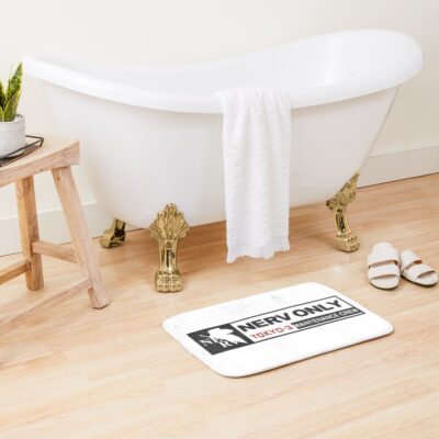 Alternative view of Nerv Only Evangelion Bath Mat