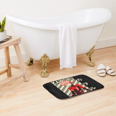 Alternative view of Kaworu Nagisa Vintage Art Bath Mat