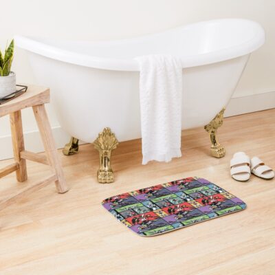 Alternative view of Must Have Super Robots Bath Mat