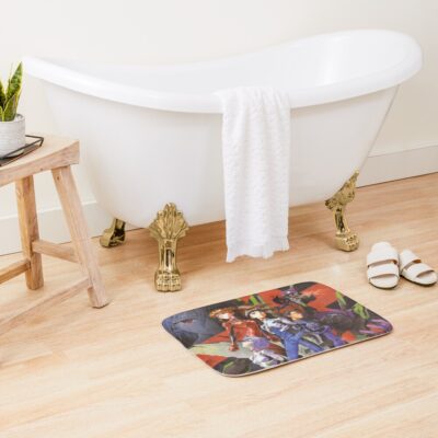 Alternative view of Best Neon Genesis Evangelion Characters Bath Mat