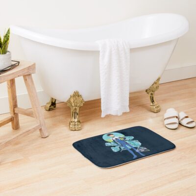 Alternative view of Shinji Ikari Neon Genesis Rero Bath Mat