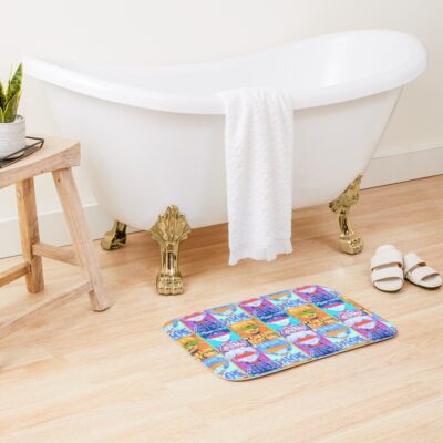 Alternative view of Top Neon Genesis Evangelion Characters Bath Mat