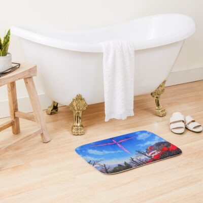 Alternative view of Neon Genesis Evangelion Bath Mat