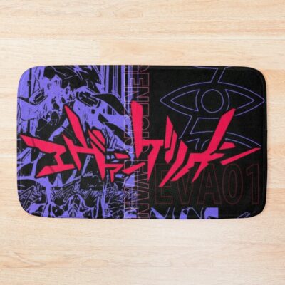 Neon Genesis Evangelion Cool Anime Design Bath Mat