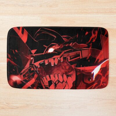 New Neon Genesis Evangelion Anime Mecha Red Darkness Bath Mat