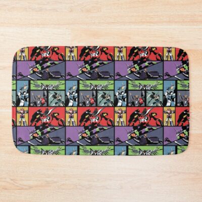 Must Have Super Robots Bath Mat