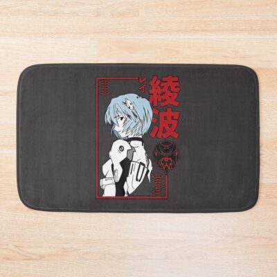 Rei Ayanami Red Style Gift Shirt Bath Mat