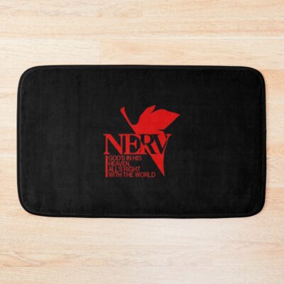 Nerv Logo Redesign Bath Mat