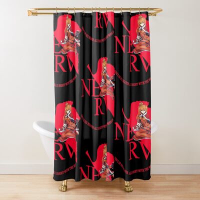 Top Best Evangelion Shower Curtain