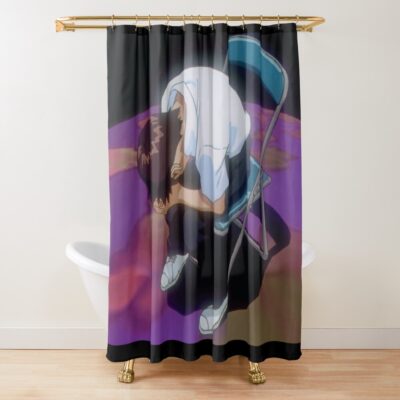 Shinji Crying Shower Curtain