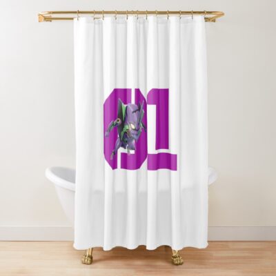 Best Evangelion Shower Curtain