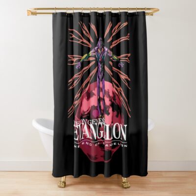 Neon Genesis Evangelion The End Of Evangelion Shower Curtain