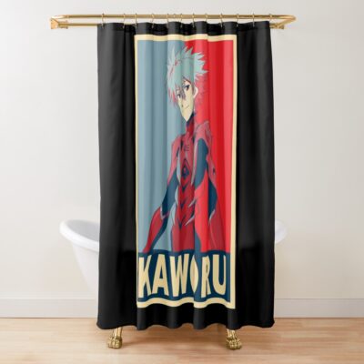 Kaworu Nagisa Poster Shower Curtain
