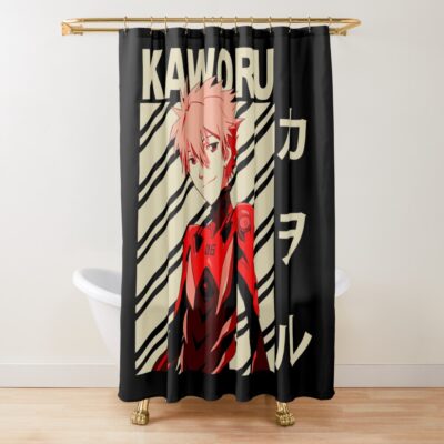 Kaworu Nagisa Vintage Art Shower Curtain