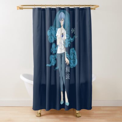 Rei Ayanami Casual Shower Curtain