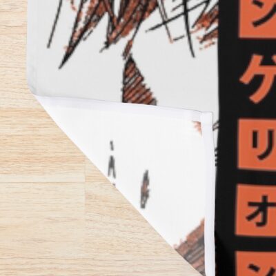 Alternative view of Rei 00 Ayanami Evangelion Shower Curtain