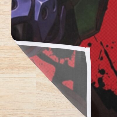 Alternative view of Eva 01 Anime Shower Curtain