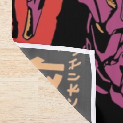 Alternative view of Neon Genesis Evangelion Retro Tshirt Shower Curtain