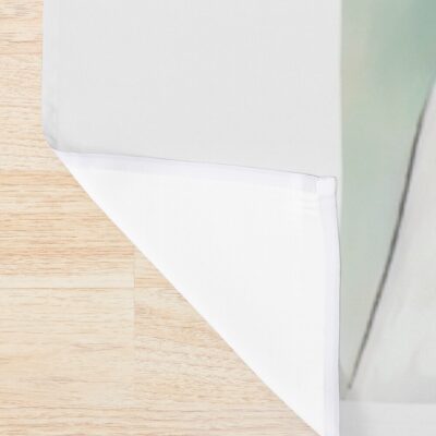 Alternative view of Rei And Asuka Neon Genesis Evangelion Art Shower Curtain